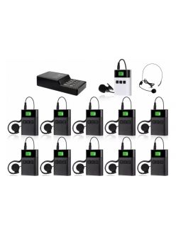 Бездротова система тур-гід DV audio TGD-KIT1T10R комплект
