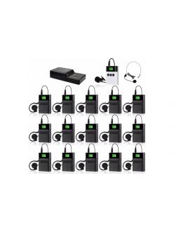 Бездротова система тур-гід DV audio TGD-KIT1T15R комплект