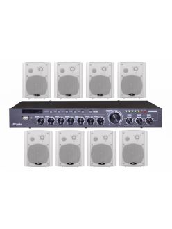 Комплект звуку DV audio DMA1808422W для приміщення до 240м.кв.