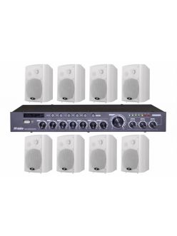 Комплект звуку DV audio DMA2408532W для приміщення до 240м.кв.