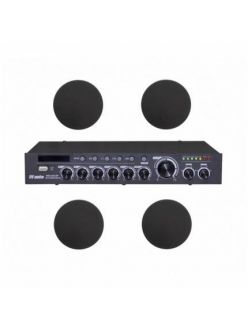 Комплект звуку DV audio DMA1204CMG6B для приміщення до 120м.кв.