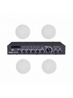 Комплект звуку DV audio DMA1204CMG6W для приміщення до 120м.кв.