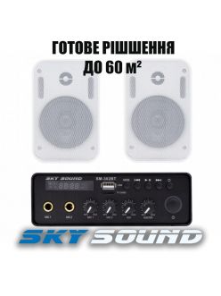 Трансляційний комплект SKY SOUND SMP-2422 WHITE