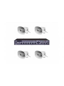 Комплект звуку DV audio DMA2404HS50 для зони оповіщення до 2400 м.кв