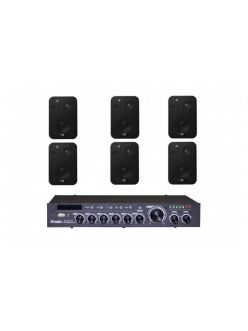 Комплект звуку DV audio DMA606CON1B для приміщення до 120м.кв.