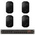 Комплект звуку DV audio LA804MS5 для приміщення до 80м.кв 