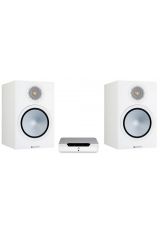 Bluesound Powernode Edge + Monitor Audio Silver 100