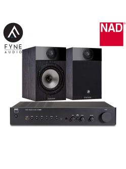 Стерео комплект Fyne Audio F300i + NAD C 316 BEE V2