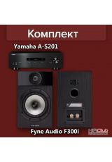 Fyne Audio F300i + Yamaha A-S201