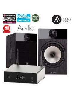 Стерео комплект Fyne Audio F301i + Arylic A50+