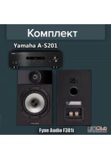Fyne Audio F301i + Yamaha A-S201