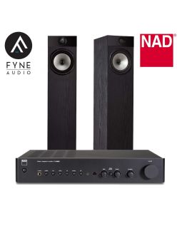 Стерео комплект Fyne Audio F302i + NAD C 316 BEE V2