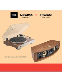 Стерео комплект JBL TT350 + JBL L75ms