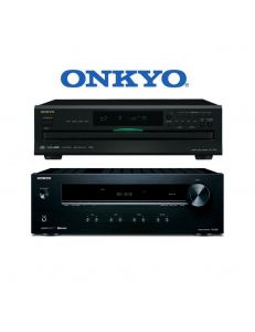 Onkyo TX-8220 + Onkyo DX-C390 Onkyo TX-8220 + Onkyo DX-C390