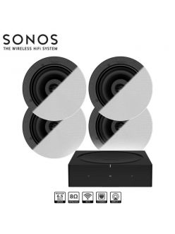 Стерео комплект Sonos Amp + 4 x Sonos 6-Inch Ceiling Speakers
