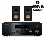 Yamaha R-N600A + Klipsch Reference R-50M