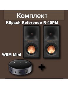 Klipsch Reference R-40PM+WiiM Mini