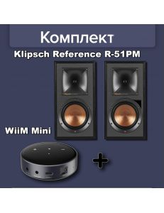 Klipsch Reference R-51PM+WiiM Mini