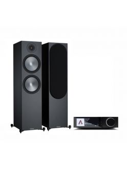 Стерео комплект Cambridge Audio Evo 75 + Monitor Audio Bronze 500