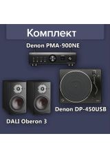 Denon PMA-900HNE+Denon DP-450USB+DALI Oberon 3