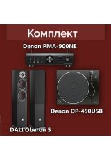 Denon PMA-900HNE+Denon DP-450USB+DALI Oberon 5