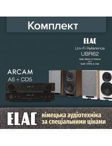ELAC Uni-Fi Reference UBR62+ Arcam A5 + Arcam CD5