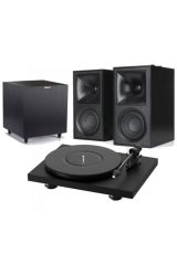Pro-Ject Debut Carbon EVO + Klipsch The Fives + Klipsch R-8SW