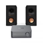 WiiM Amp + Klipsch R-40M