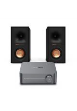 WiiM Amp + Klipsch R-40M