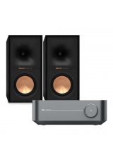 WiiM Amp + Klipsch R-50M