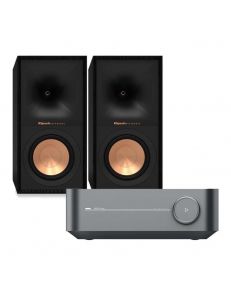 WiiM Amp + Klipsch R-50M