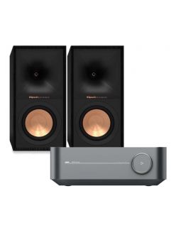 Стерео комплект WiiM Amp + Klipsch R-50M