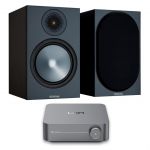 Wiim Amp + Monitor Audio Bronze 100
