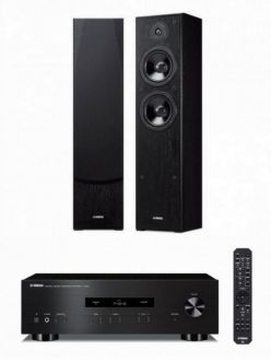 Стерео комплект - Підсилювач Yamaha A-S201 + Підлогова акустика Yamaha NS-F51