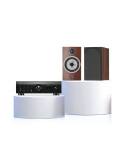 Hi-Fi комплект - Denon PMA-1700NE Інтегральний підсилювач з парою поличних динаміків Bowers & Wilkins 706 S3
