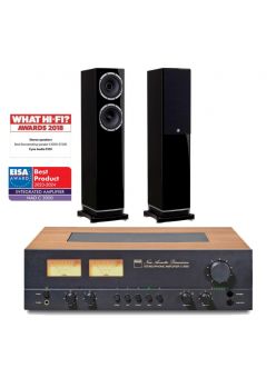 Стерео комплект - Підсилювач NAD C 3050 + Підлогова акустика Fyne Audio F501