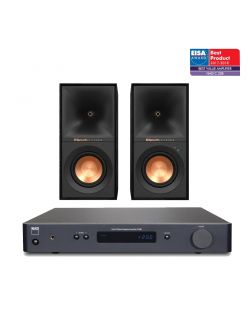 Стерео комплект - Підсилювач з ЦАПом NAD C328 + Полична акустика Klipsch R-50M