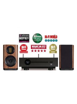 Стерео комплект - Підсилювач Quad Artera Solus Play + Колонки Wharfedale Evo 4.1