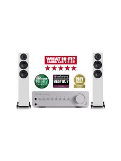 Стерео комплект - Підсилювач Quad Vena Play II + Підлогові колонки Wharfedale Diamond 12.3