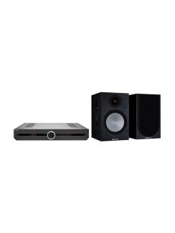 Стерео комплект Roksan Atessa Integrated Amplifier + Monitor Audio Silver 100