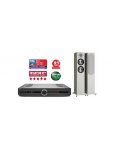 Roksan Atessa Streaming Amplifier + Monitor Audio Bronze 200