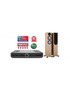 Roksan Atessa Streaming Amplifier + Monitor Audio Silver 200