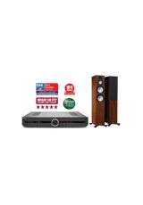Roksan Atessa Streaming Amplifier + Monitor Audio Silver 300