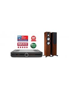 Roksan Atessa Streaming Amplifier + Monitor Audio Silver 300