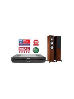 Стерео комплект Roksan Atessa Streaming Amplifier + Monitor Audio Silver 300