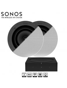 Sonos Amp + 2 x Sonos 8-Inch Ceiling Speakers