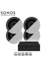 Sonos Amp + 4 x Sonos 8-Inch Ceiling Speakers