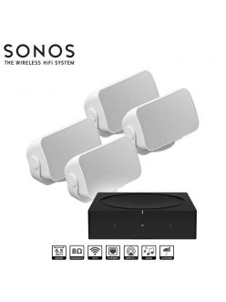 Стерео комплект Sonos Amp + 4 x Sonos Outdoor Speakers