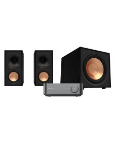 WiiM Amp + Klipsch R-40M + Klipsch R-101SW WiiM Amp + Klipsch R-40M + Klipsch R-101SW