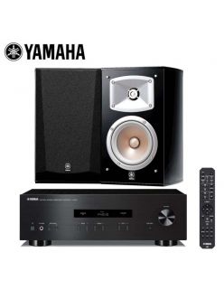 Стерео комплект - Усилитель Yamaha A-S201 + Полочная акустика Yamaha NS-333
